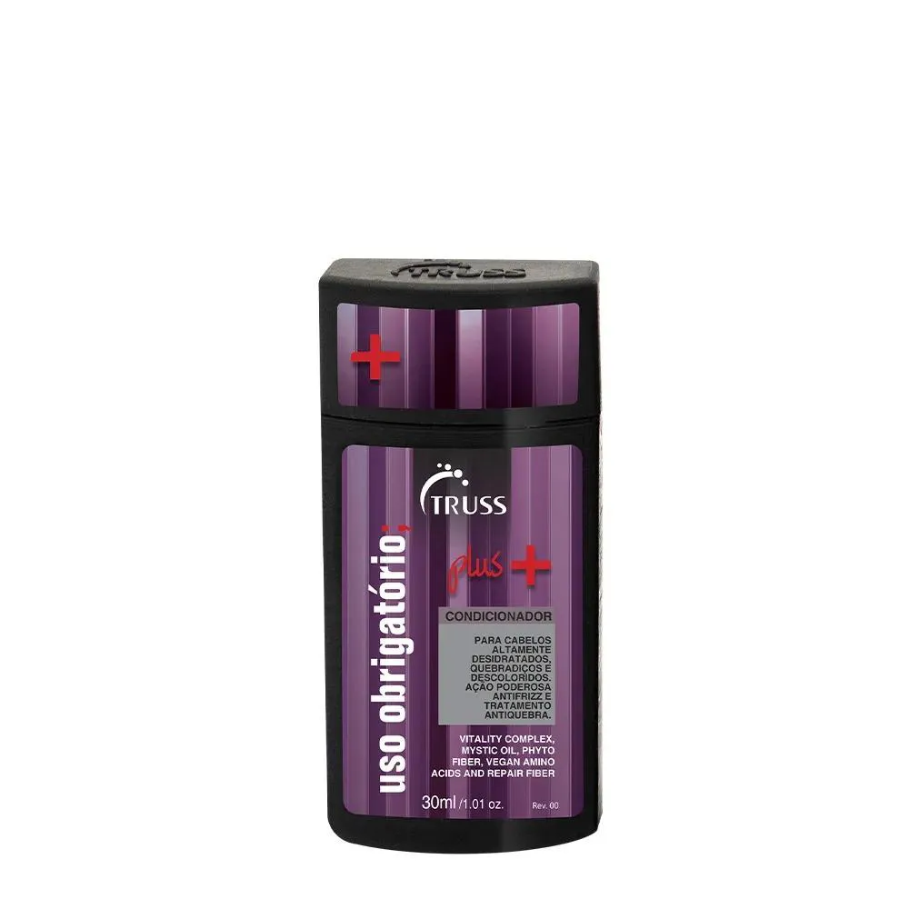 CONDICIONADOR TRUSS USO OBRIGATóRIO PLUS+ 30ML