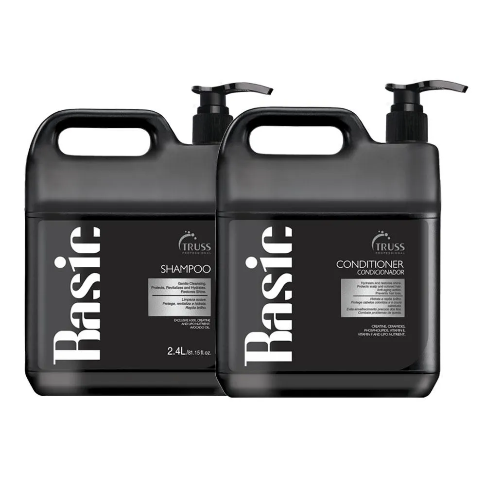 TRUSS BASIC SHAMPOO 2,4L E CONDICIONADOR 2,4L
