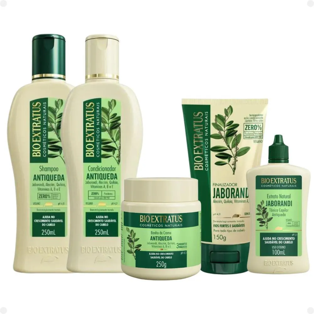 KIT BIO EXTRATUS ANTIQUEDA JABORANDI COM 5 250G