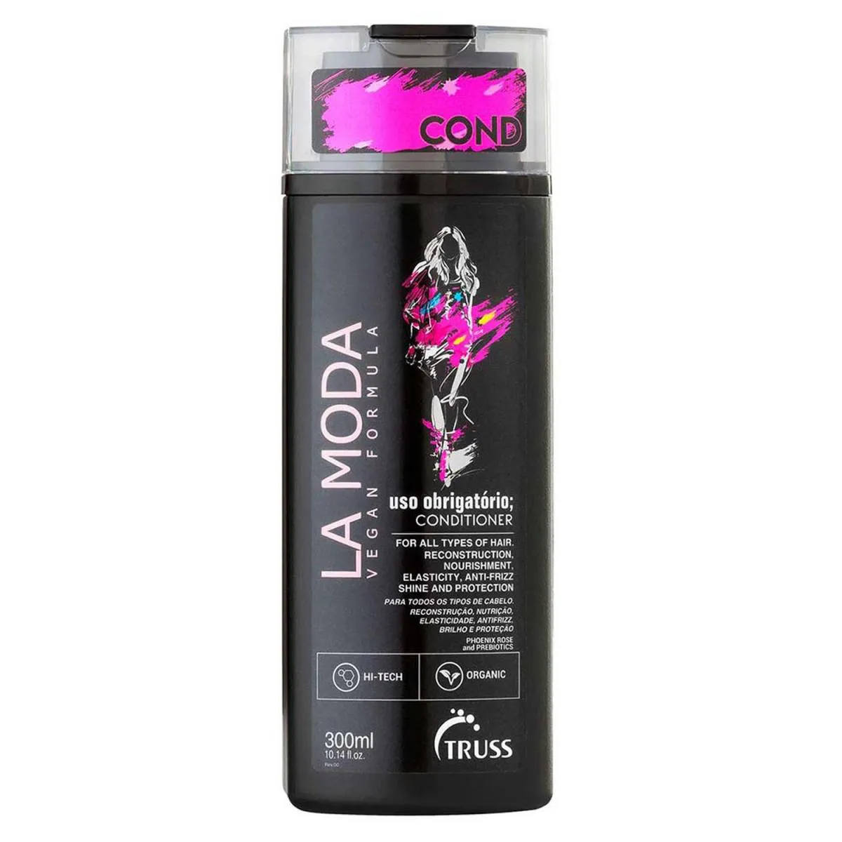 TRUSS  CONDICIONADOR LA MODA USO OBRIGATóRIO PARA TODOS OS TIPOS DE CABELO 300ML