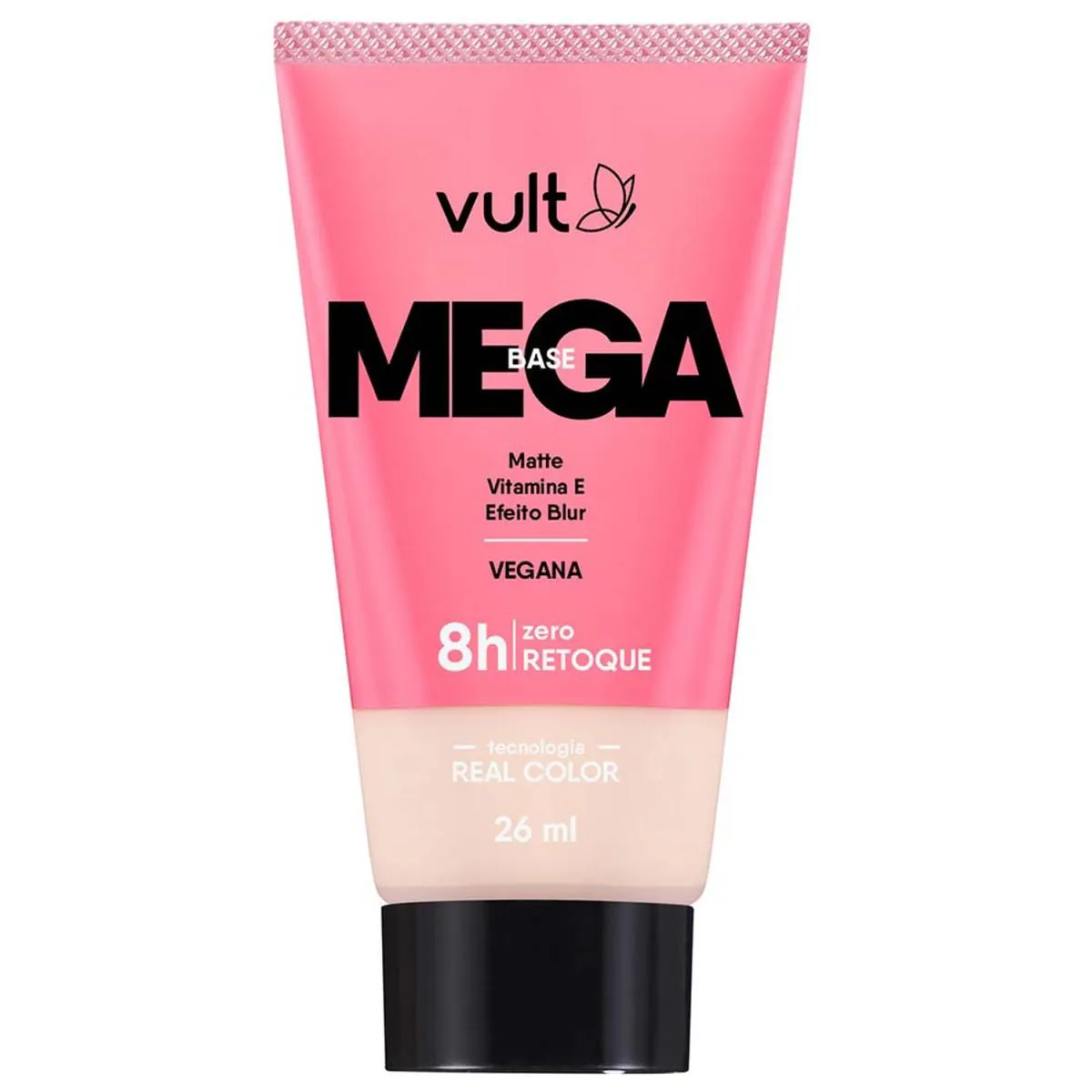 VULT MEGA BASE LíQUIDA MATTE V150 EFEITO BLUR ZERO RETOQUE 26ML