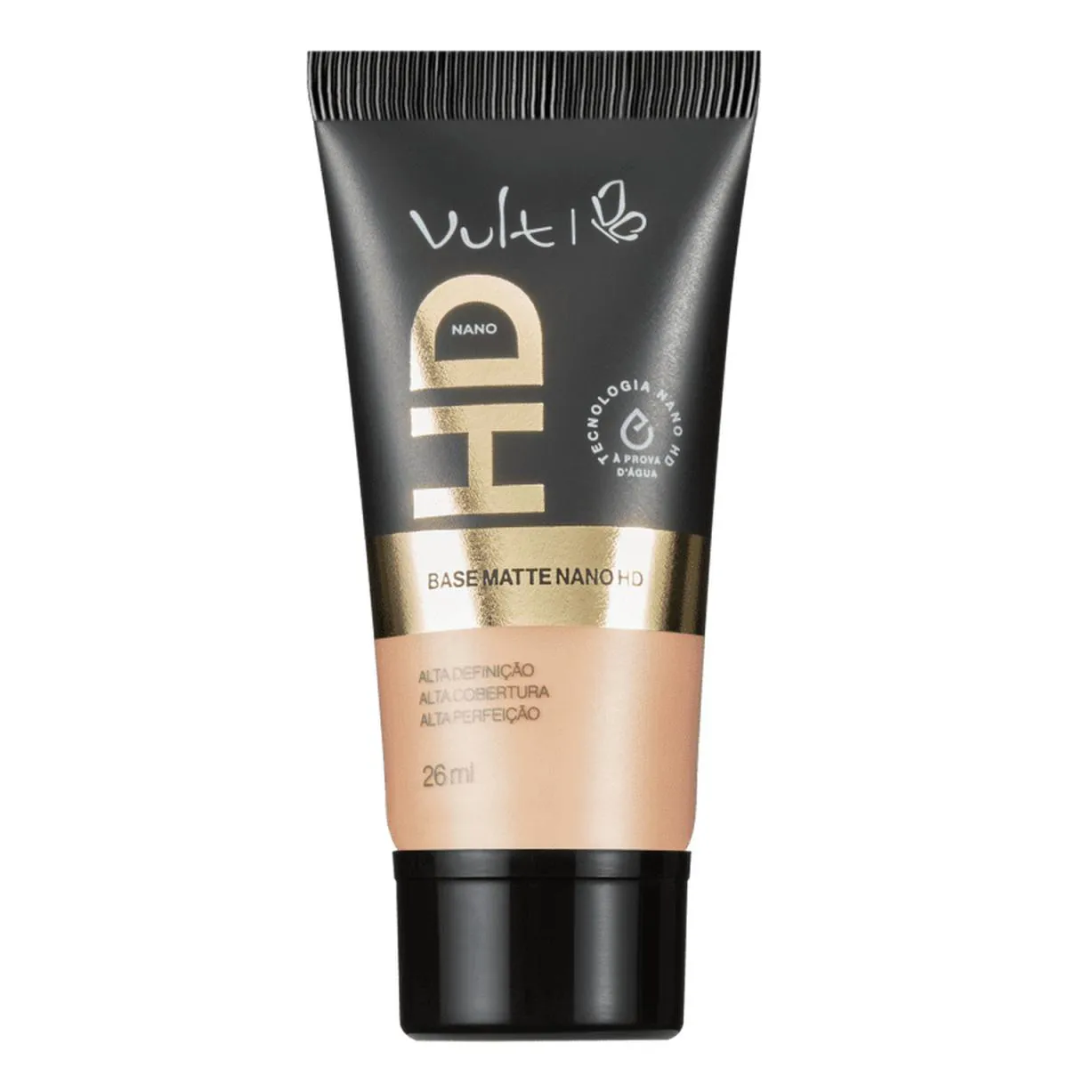 VULT BASE LíQUIDA MATTE NANO HD V130 ALTA COBERTURA 26ML