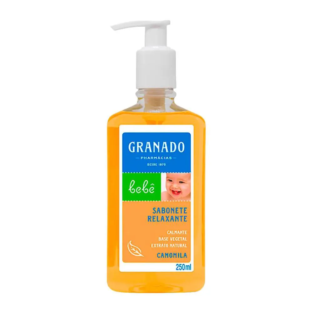 GRANADO SABONETE LíQUIDO 250 ML, CAMOMILA