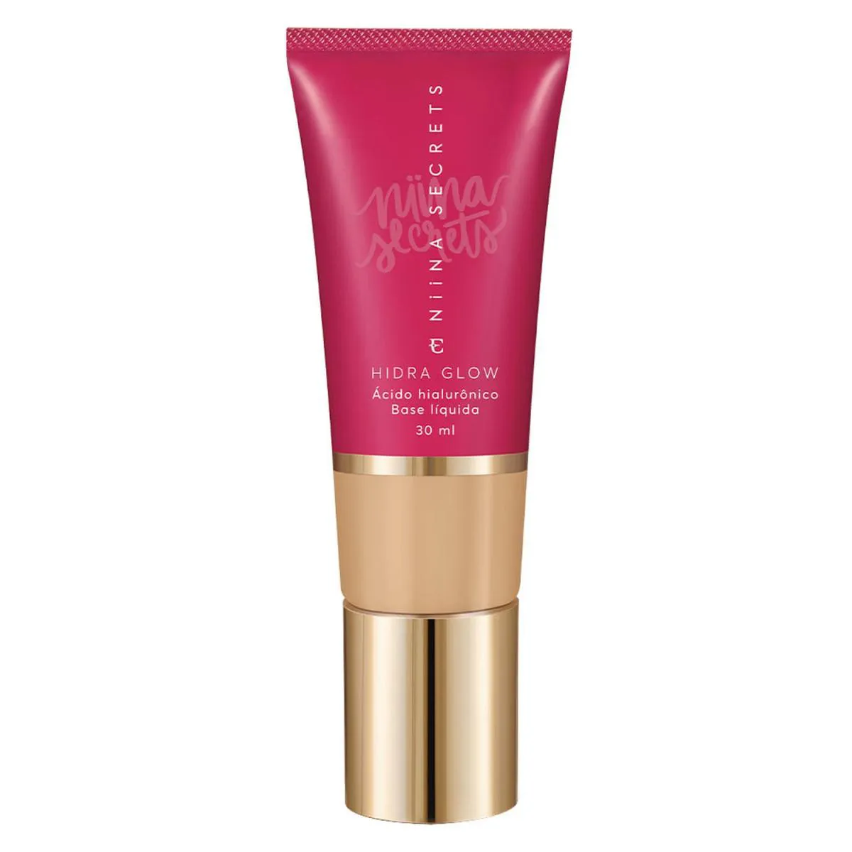EUDORA BASE LíQUIDA NIINA SECRETS HIDRA GLOW COR 25 30ML (7891033932795)