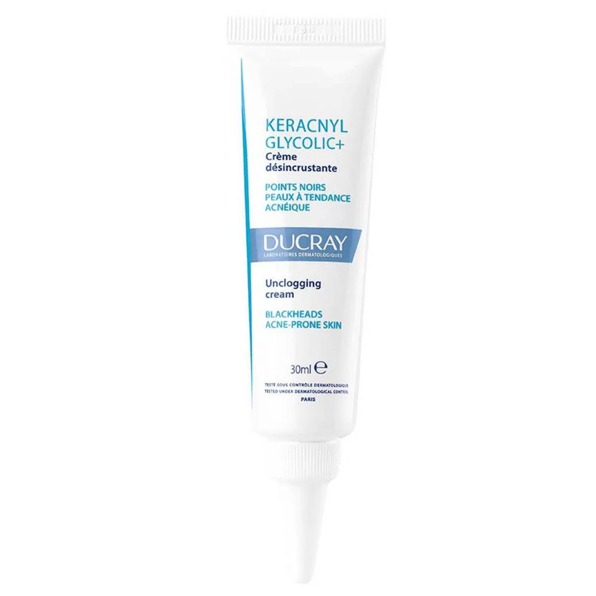 DUCRAY KERACNYL GLYCOLIC + CREME PARA PELE OLEOSA/ACNEICA 30ML (3282770141467)