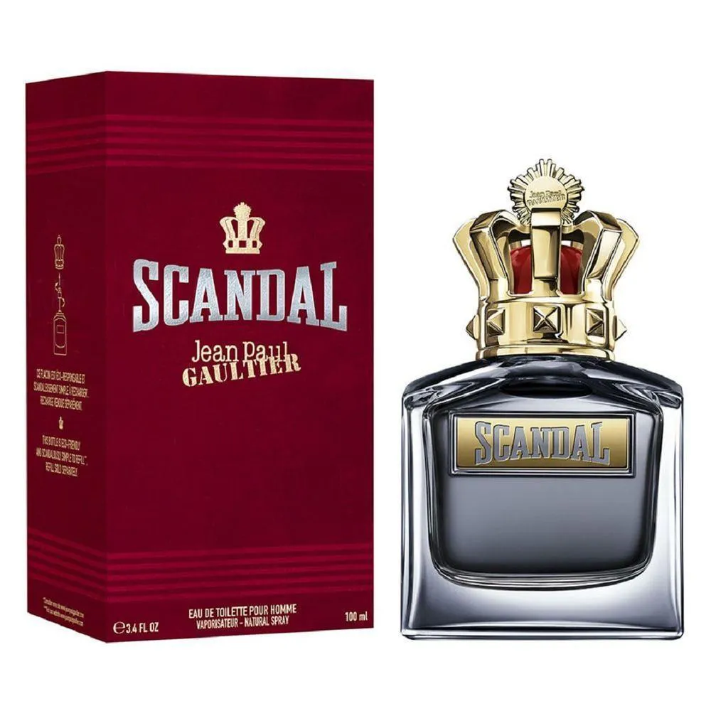 SCANDAL POUR HOMME JEAN PAUL GAULTIER PERFUME MASCULINO EAU DE TOILETTE TAMANHO:100ML