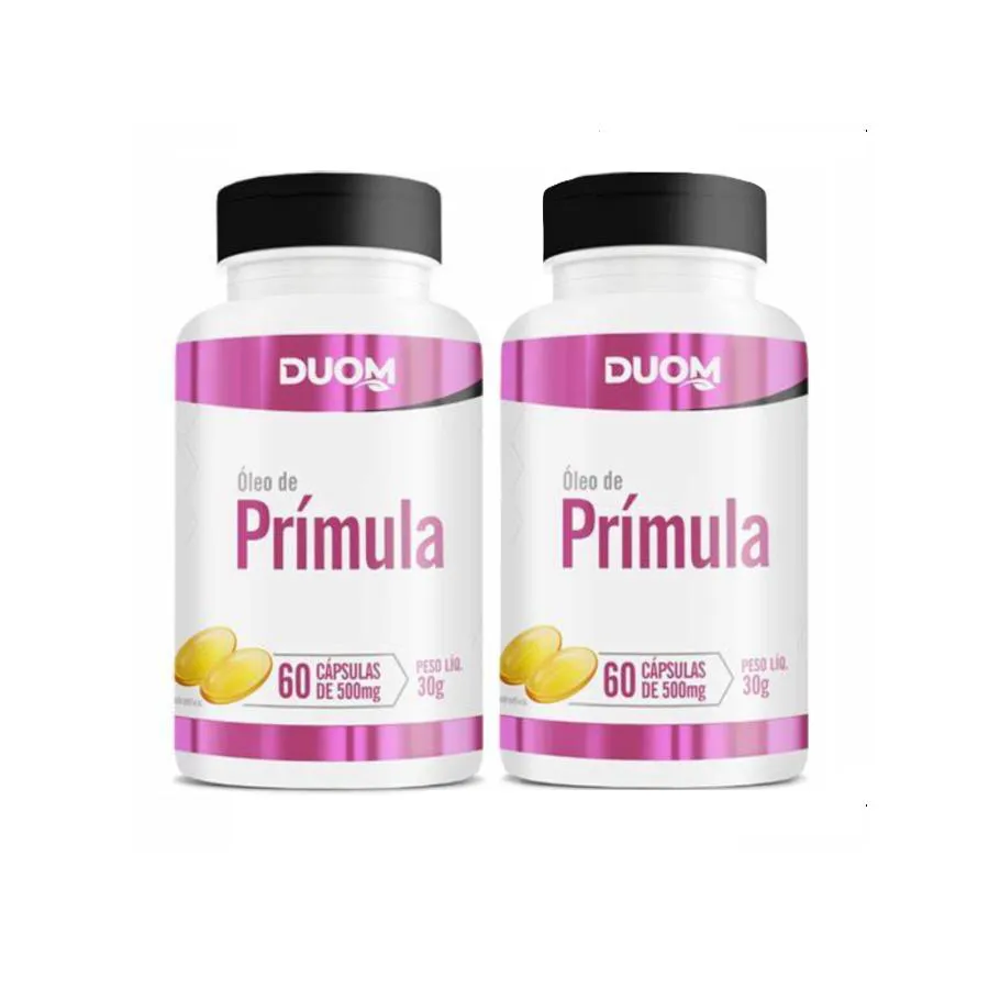 KIT 2 SUPLEMENTO ÓLEO DE PRíMULA C/60CAPS - DUOM