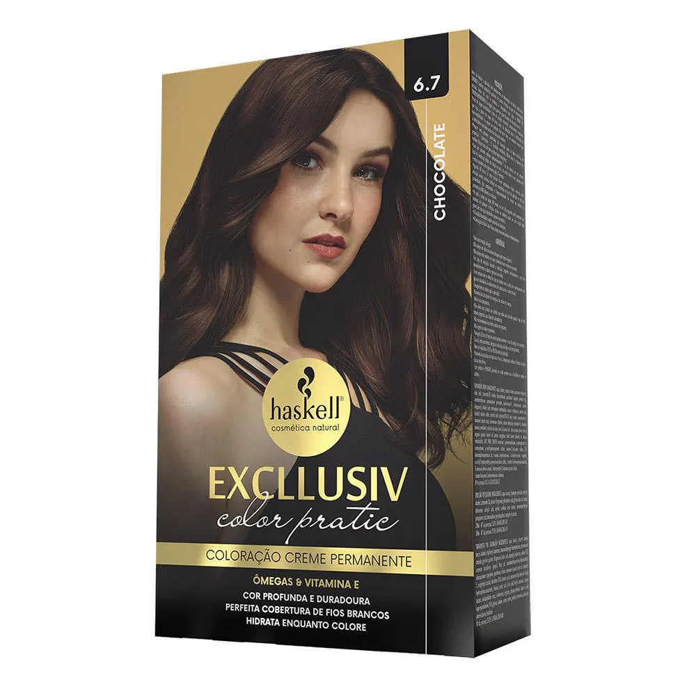COLORAçãO 6.7 HASKELL EXCLLUSIV COLOR PRATIC