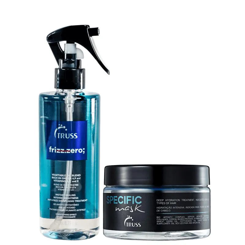 KIT TRUSS FRIZZ ZERO SPECIFIC (2 PRODUTOS)