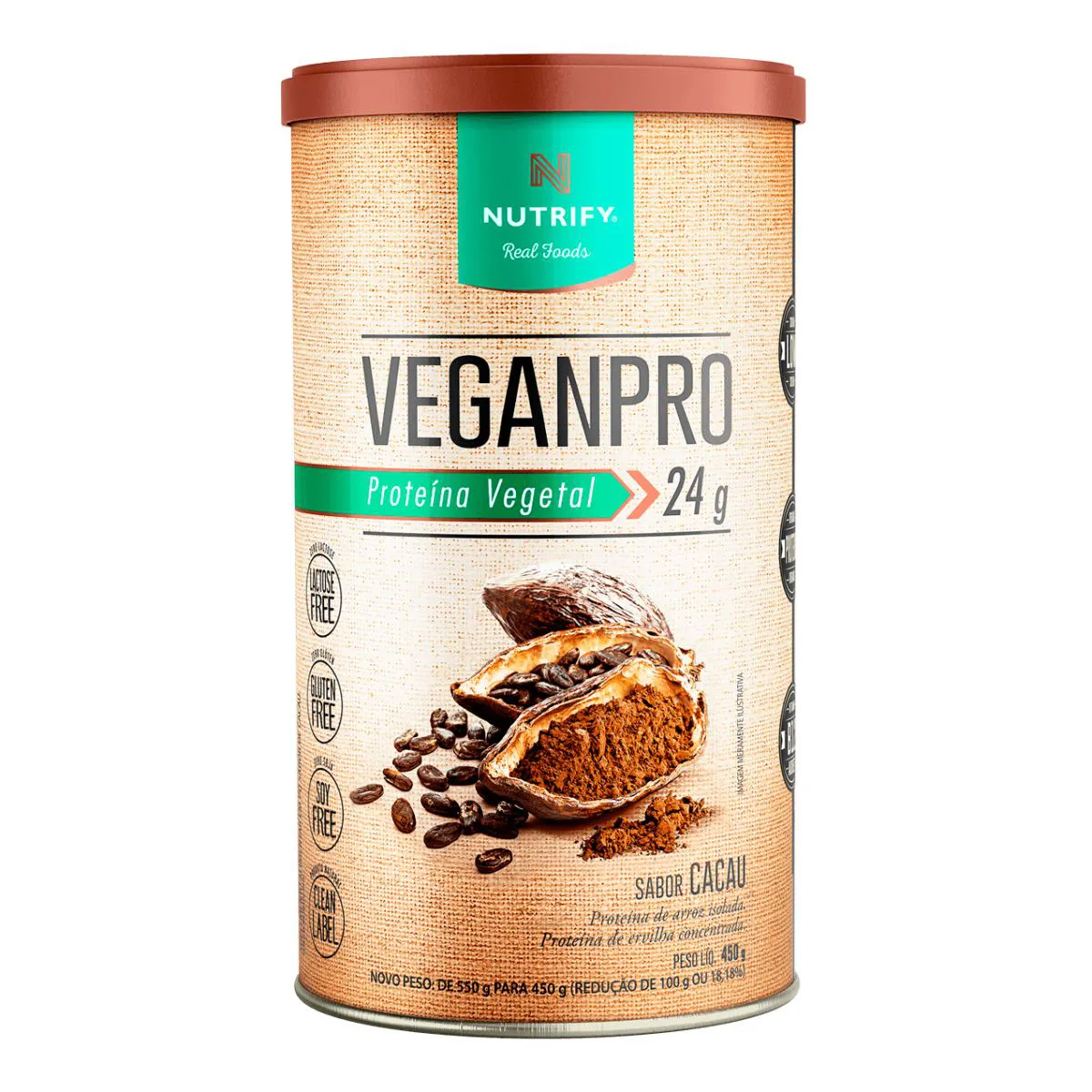 VEGANPRO 450g Cacau