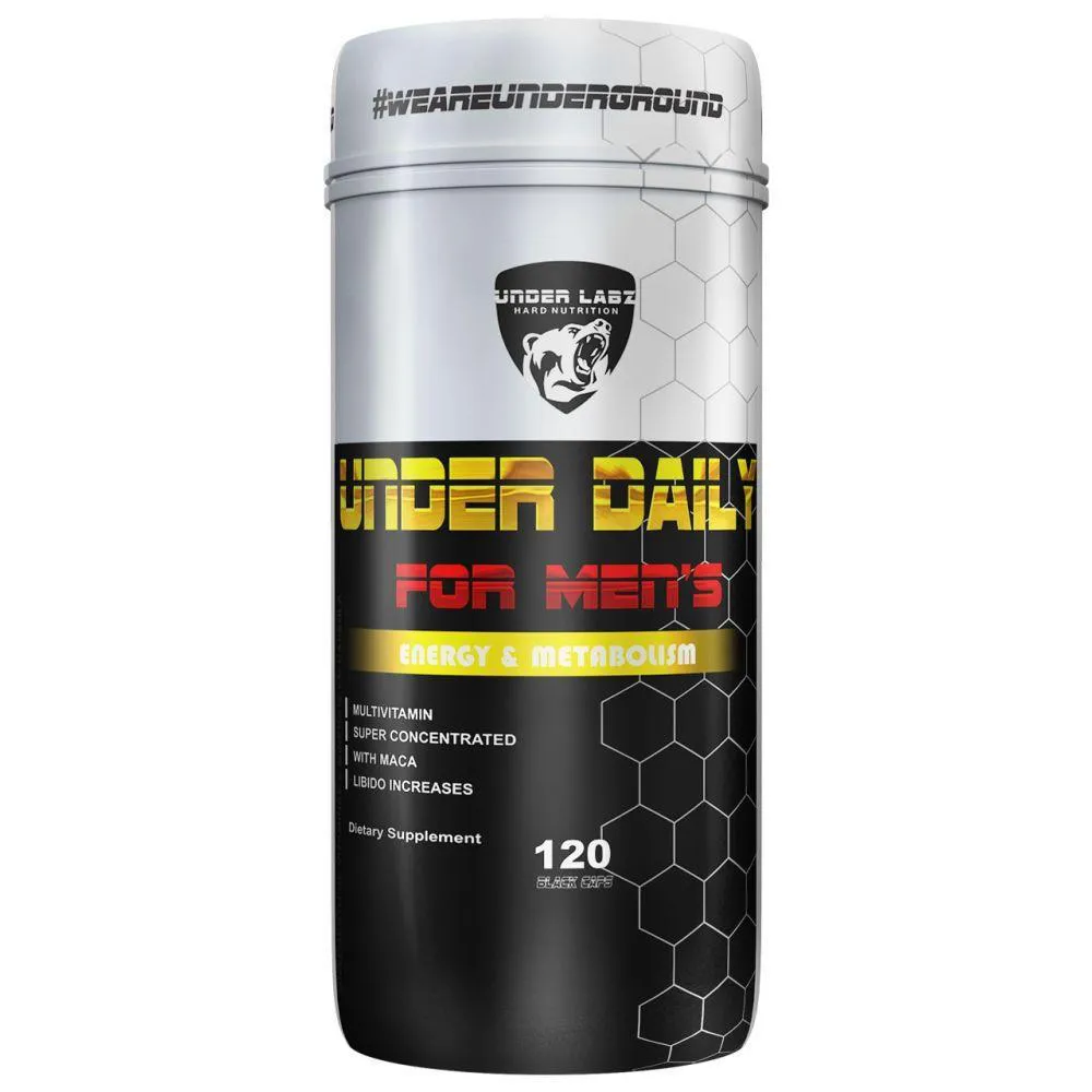 UNDER DAILY FOR MENS 90 TABLETS UNDER LABZ