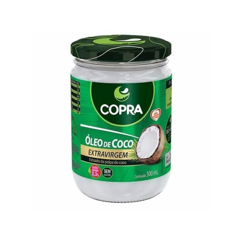 COPRA óLEO DE COCO EXTRA VIRGEM 500ML