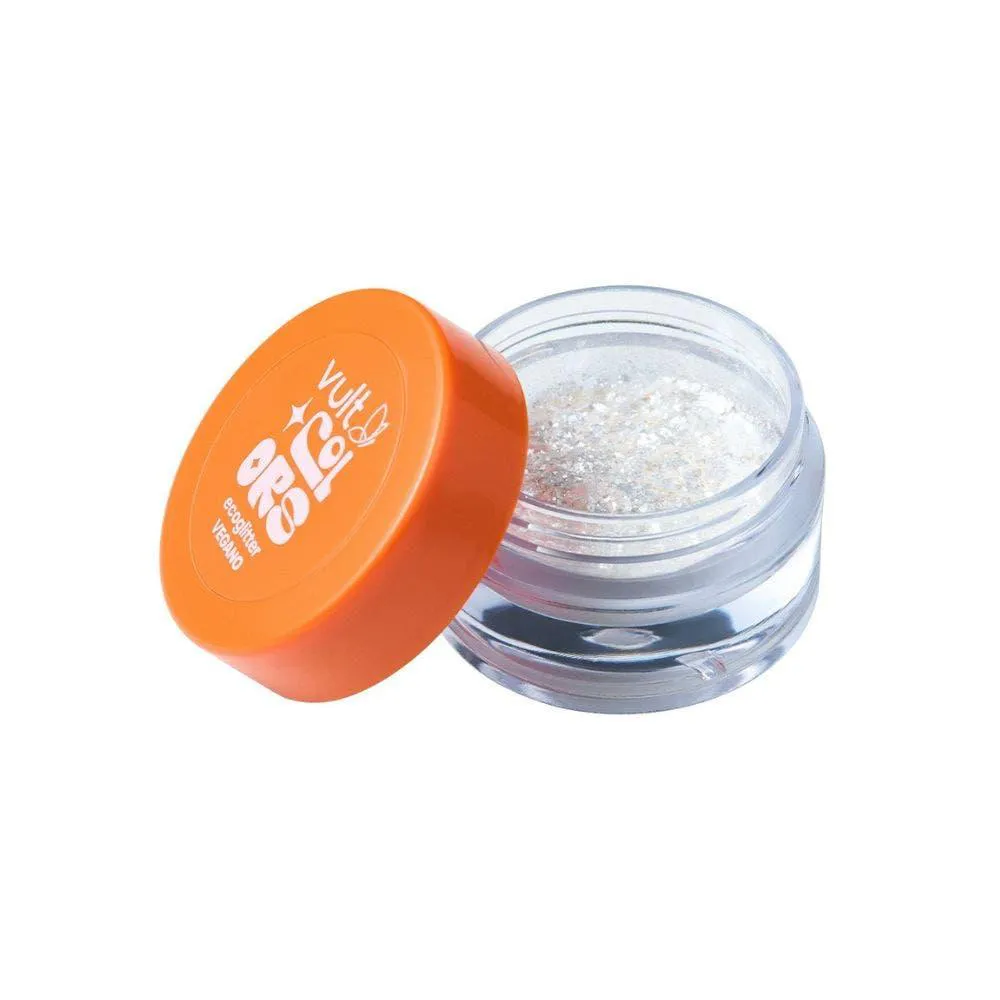 ECOGLITTER VULT COLORS CHUVA DE PRATA 1G