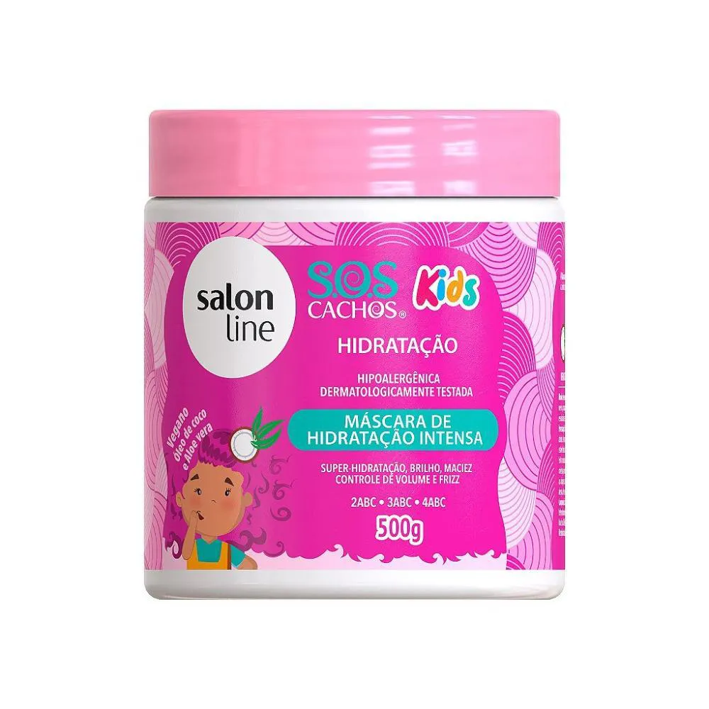 MáSCARA SALON LINE SOS CACHOS KIDS 500G