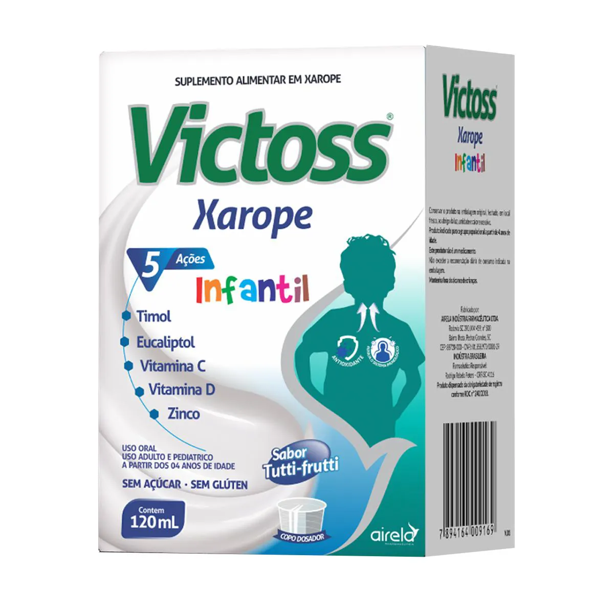 VICTOSS XAROPE INFANTIL 120ML VITAMINA C D MENTOLADO