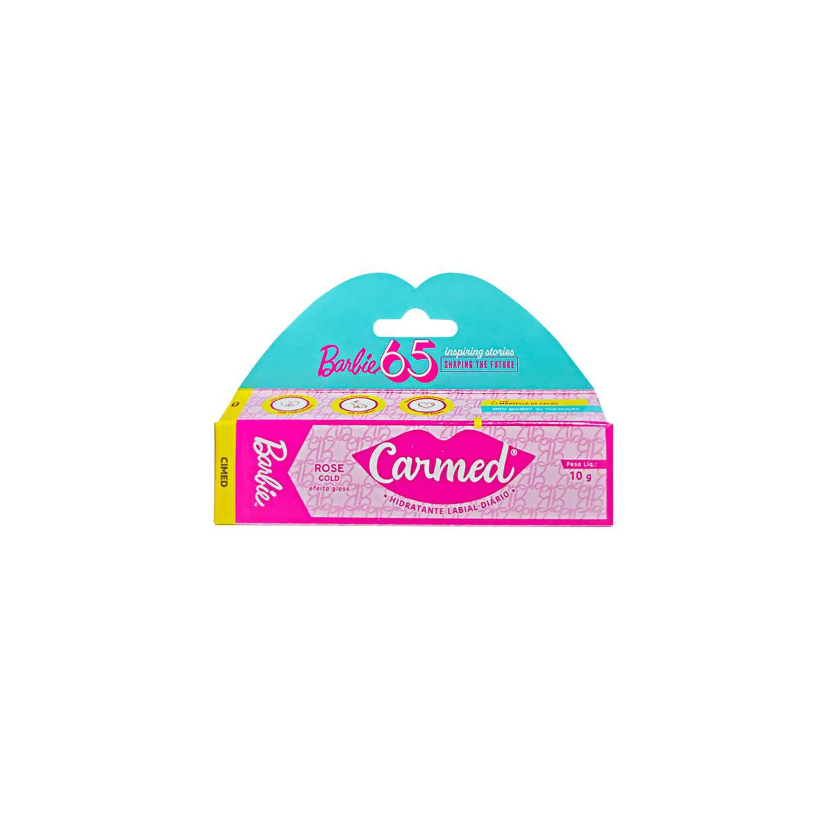 CARMED BARBIE ROSE GOLD 10G - HIDRATANTE LABIAL