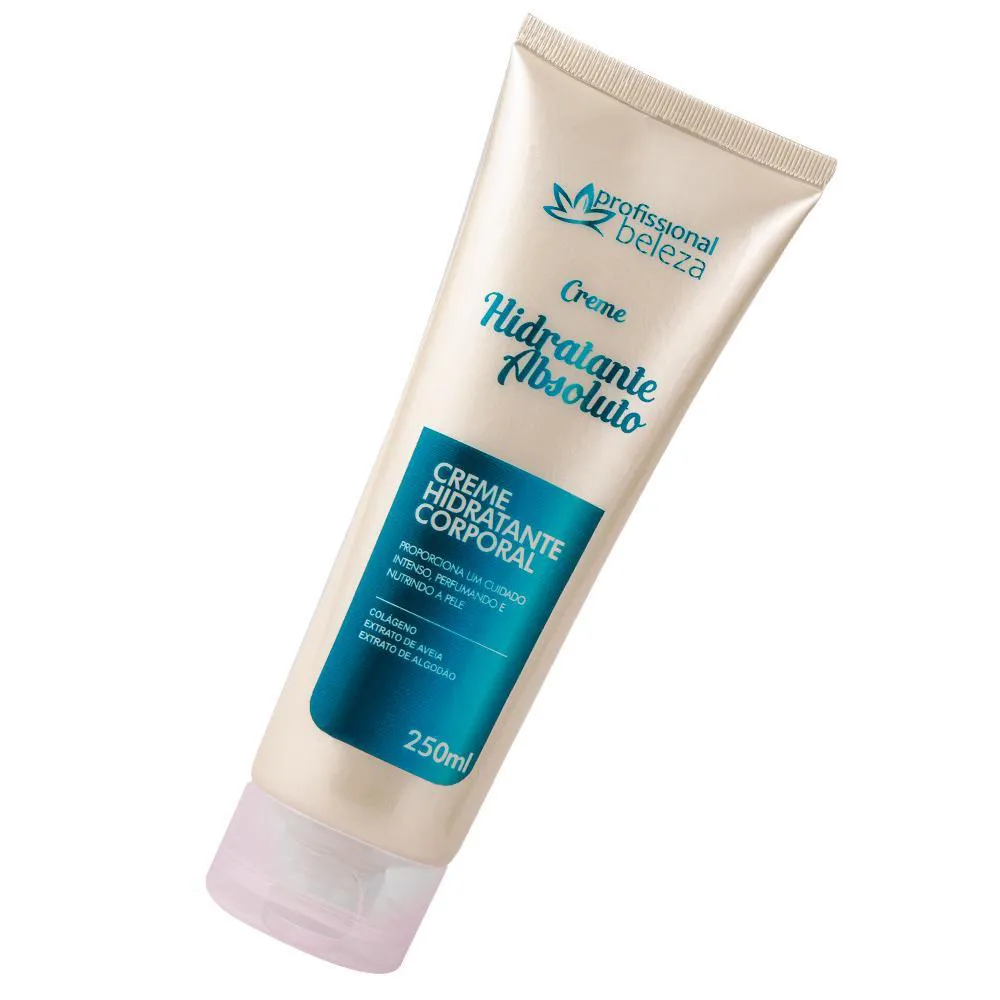 CREME HIDRATANTE CORPORAL ABSOLUTO PROFISSIONAL BELEZA 250ML