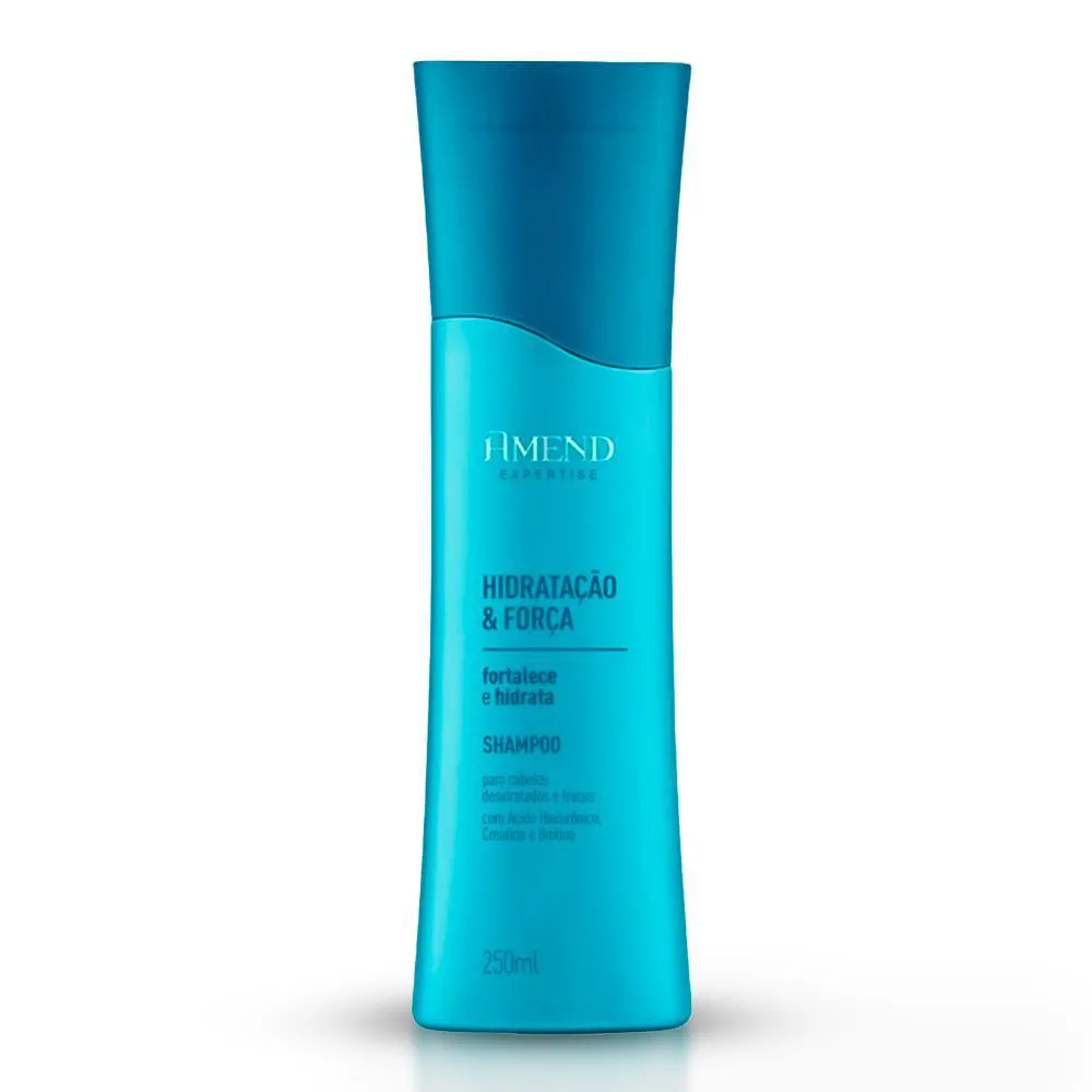 Shampoo Vegano Amend Expertise Hidratação e Força Prevenção da Quebra 250ml