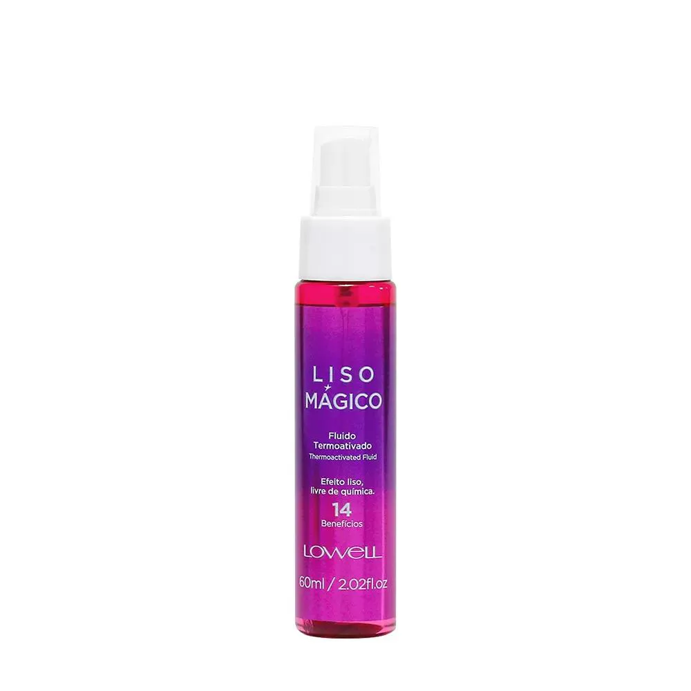 LOWELL LISO MáGICO KEEPING LISS - FLUIDO TERMOATIVADO 60ML