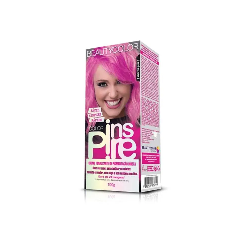 TINTURA TONALIZANTE BEAUTY COLOR INSPIRE SINK THE PINK