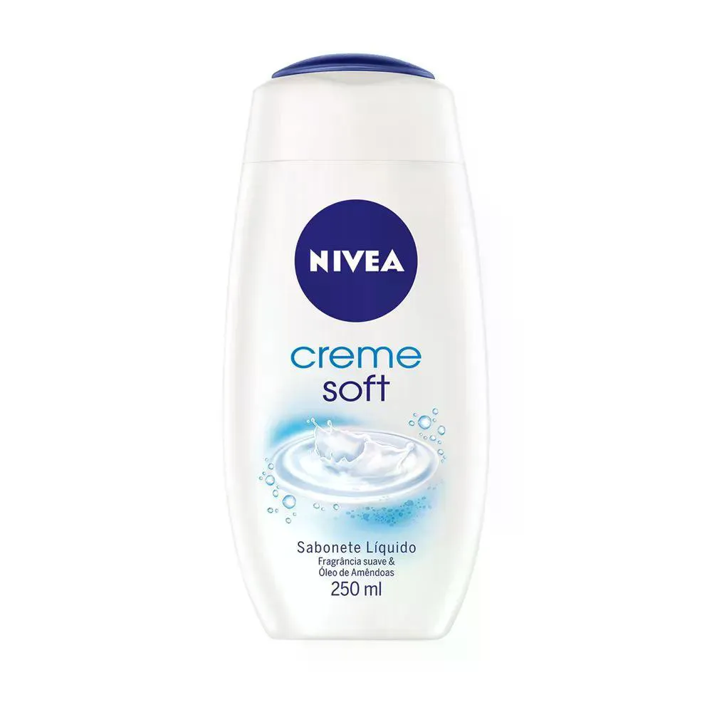 SABONETE LIQUIDO NIVEA  CREME SOFT 250ML