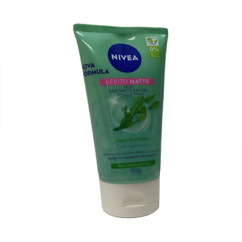 SABONETE LIMPEZA FACIAL NIVEA GEL CONTROLE BRILHO 150G