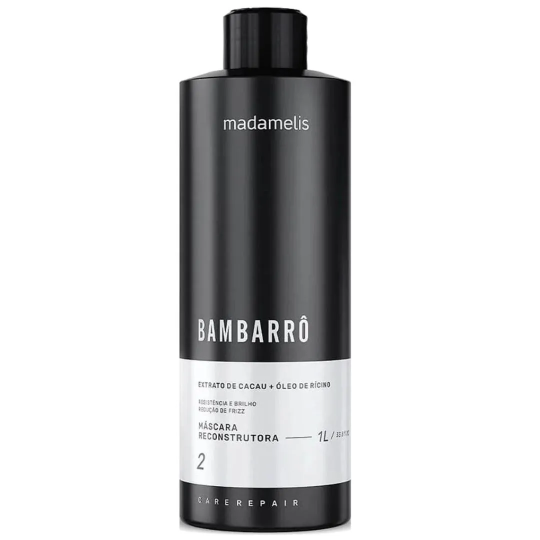 MADAMELIS PROGRESSIVA LISS BAMBARRô MáSCARA 1000ML ORIGINAL!