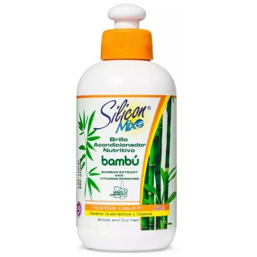 Leave In Nutritivo Bambú 236ml - Silicon Mix