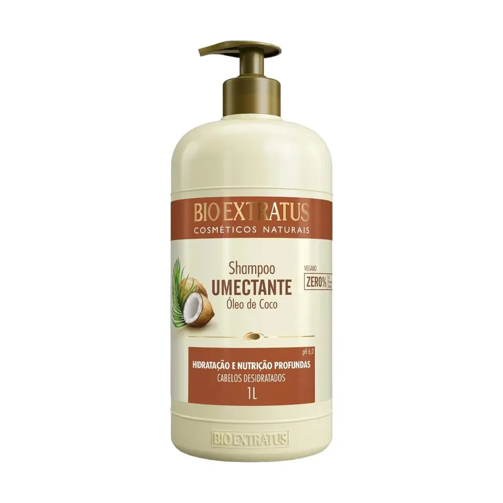 Shampoo Bio Extratus Umectante Cabelos Desidratados 1L