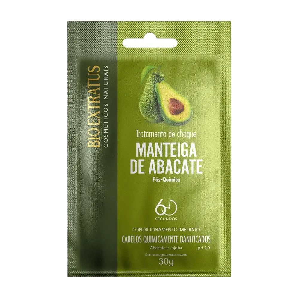SACHE TRATAMENTO RESTAURADOR PóS QUIMICA 30 G BIO EXTRATUS