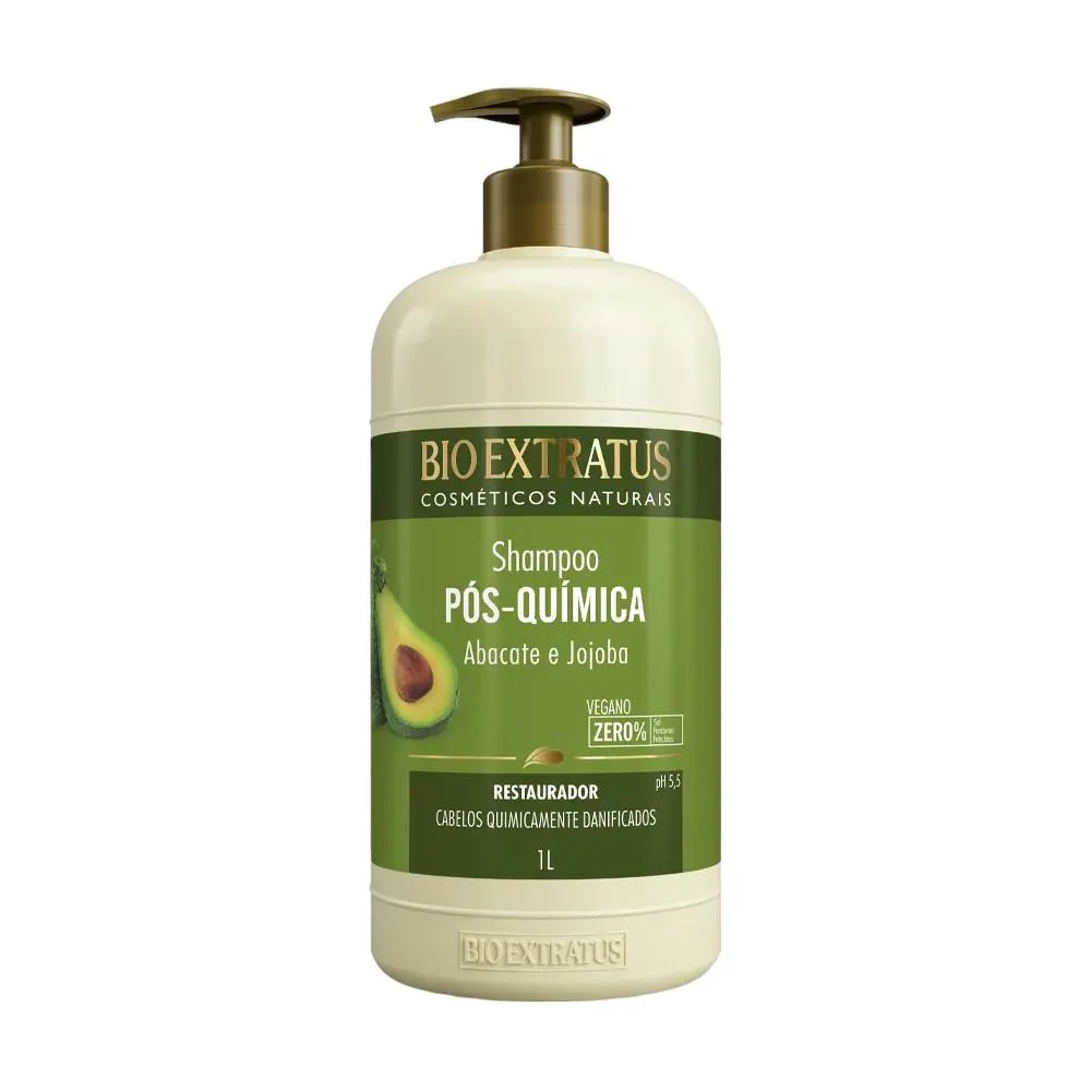 Shampoo Bio Extratus Pós-Química Restauração 1000ml