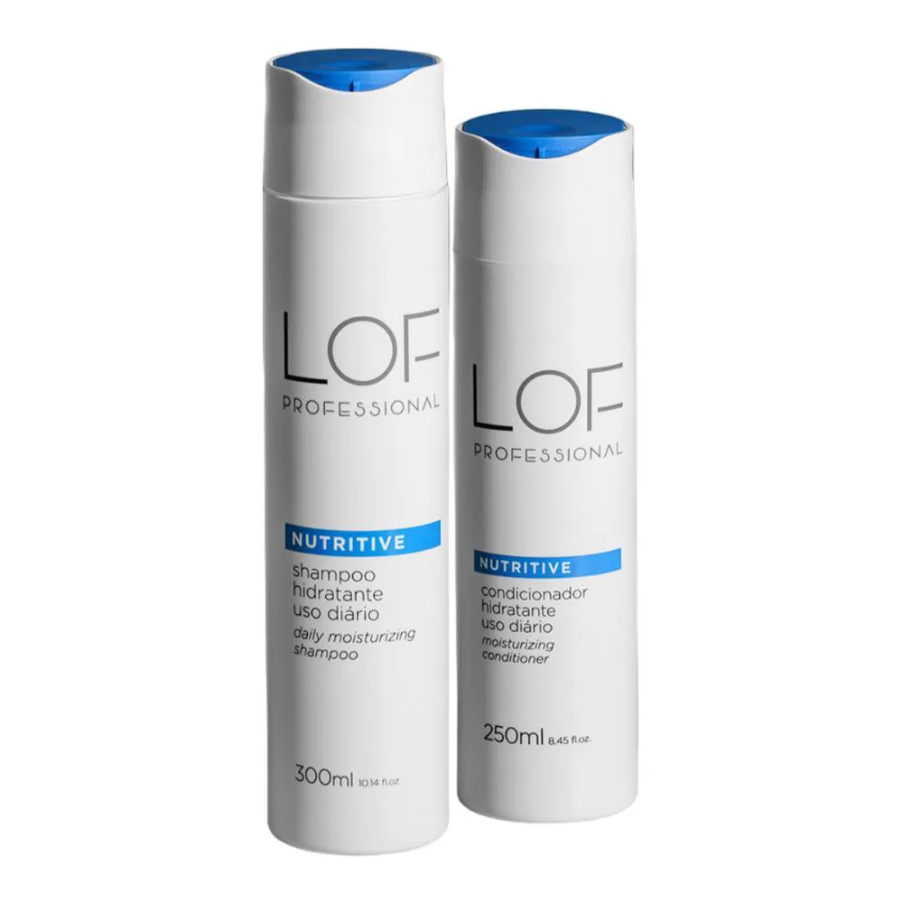 KIT LOF NUTRITIVE SHAMPOO 300ML, CONDICIONADOR 250ML