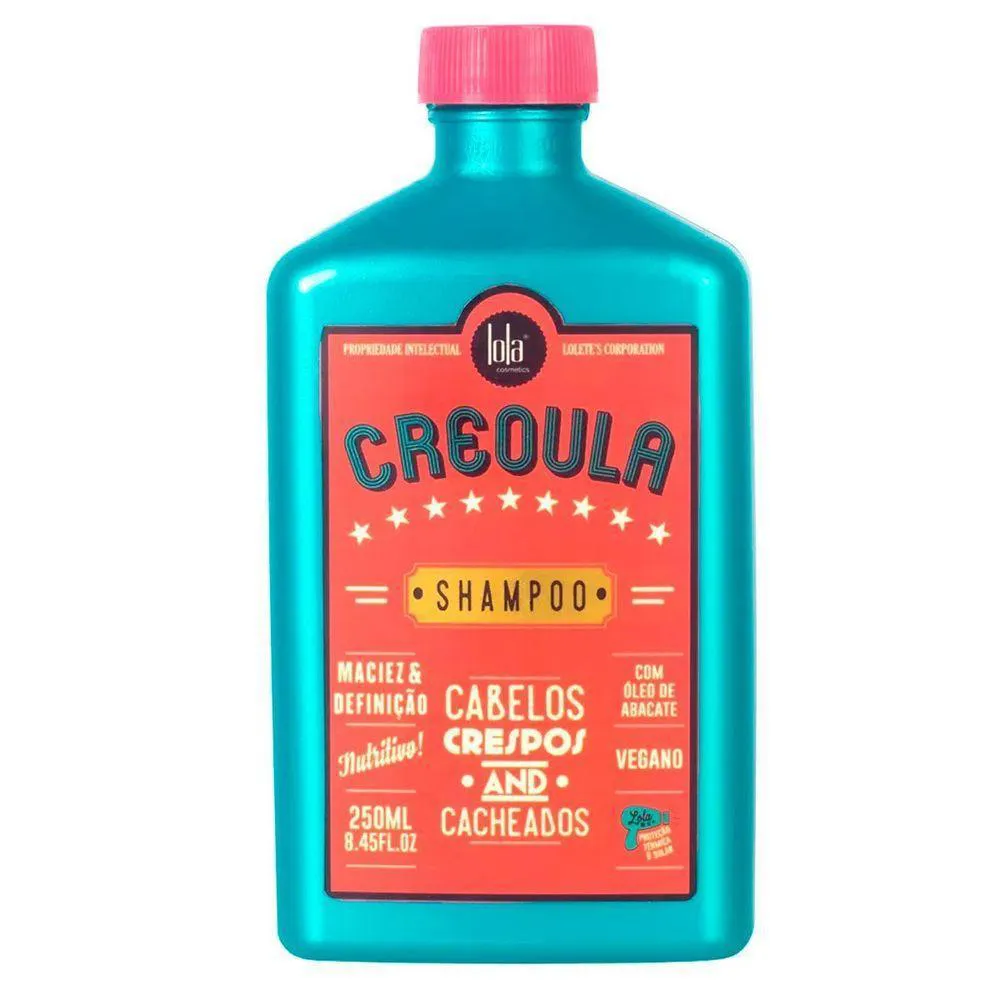 Shampoo Vegano Lola Cosmetics Creoula Nutritivo 250ml