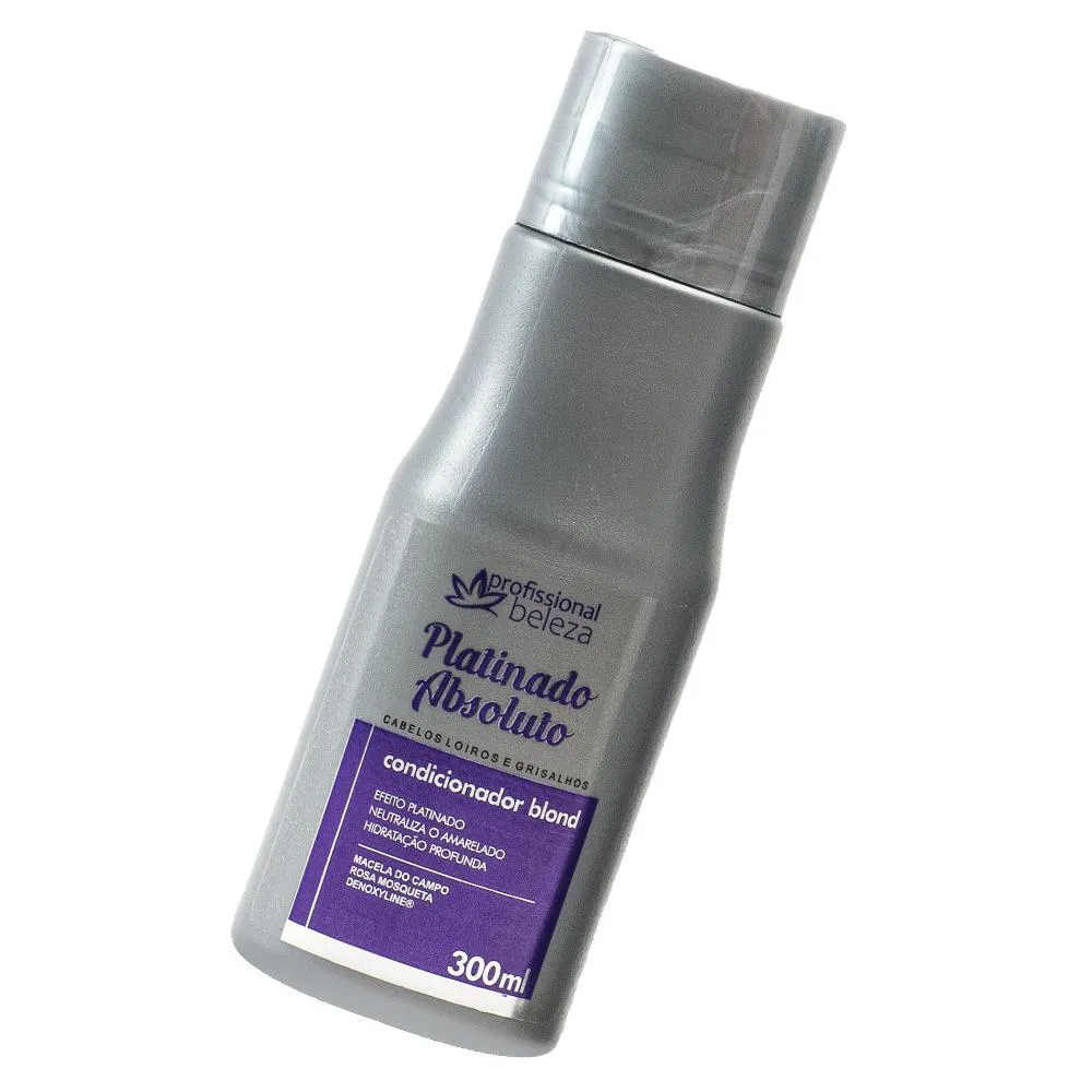 Condicionador Matizador Profissional Beleza Platinado Absoluto 300ml