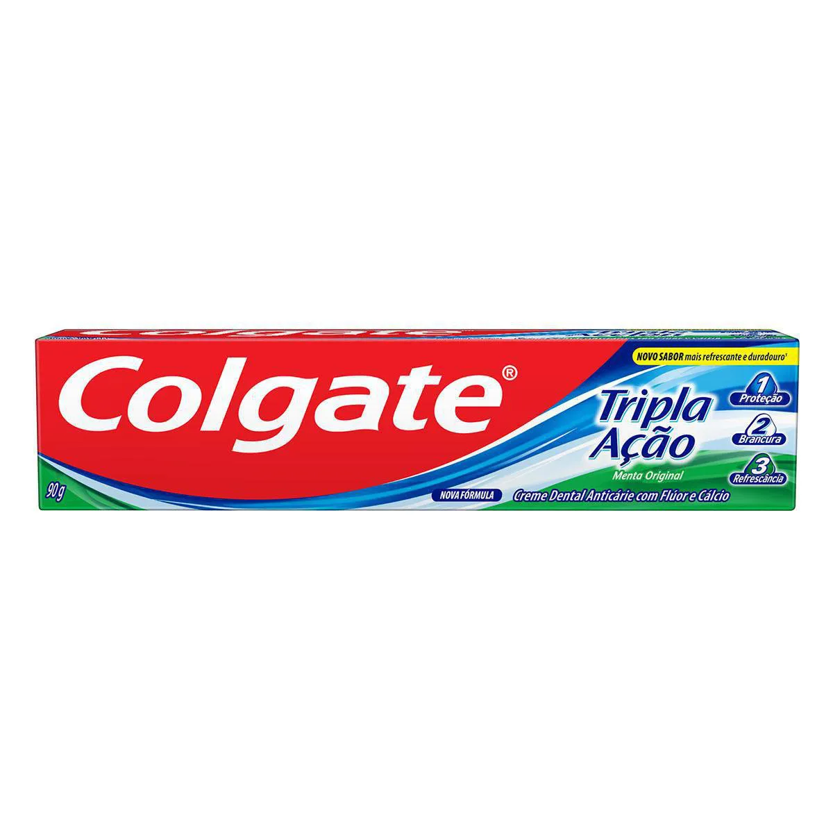 Pasta de Dente Colgate Tripla Ação Menta Original com 90g