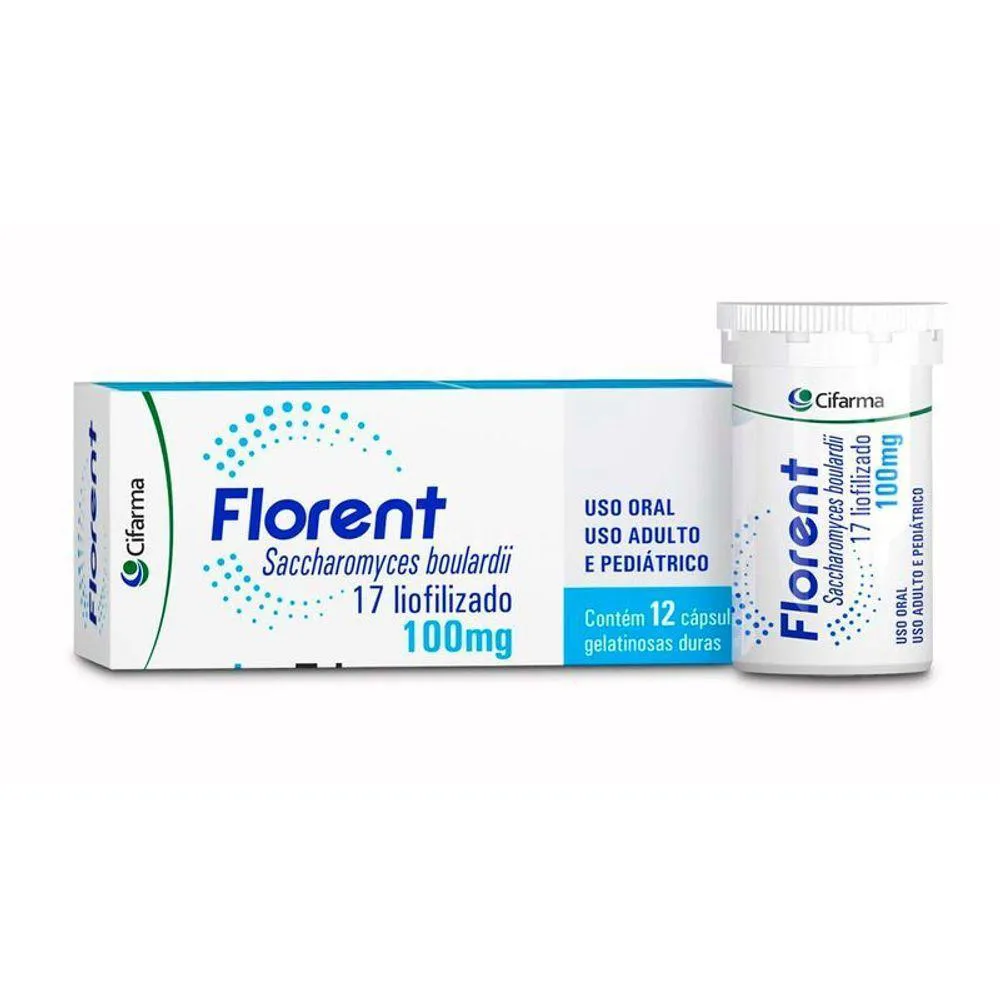 KIT 6 FLORENT 100MG 12 CáPSULAS GELATINOSAS DURAS