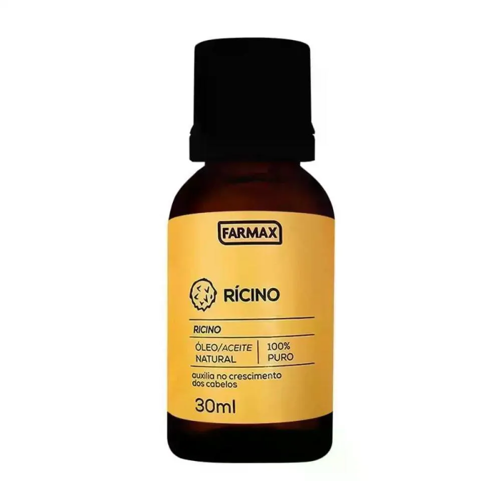 ÓLEO RICINO 30ML FARMAX
