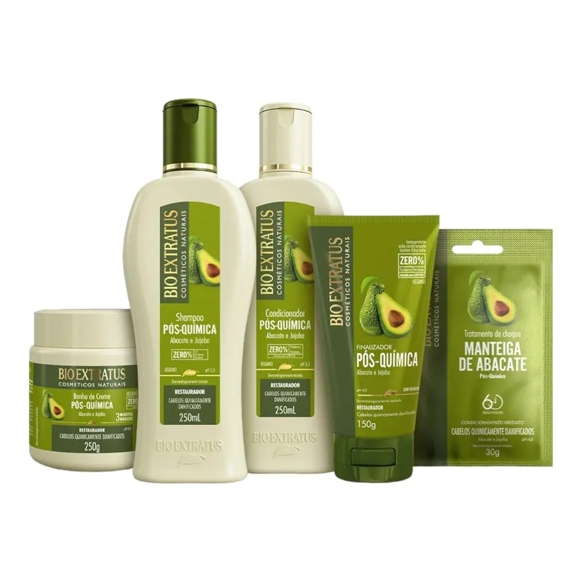 KIT TRATAMENTO RESTAURADOR PóS QUIMICA BIO EXTRATUS