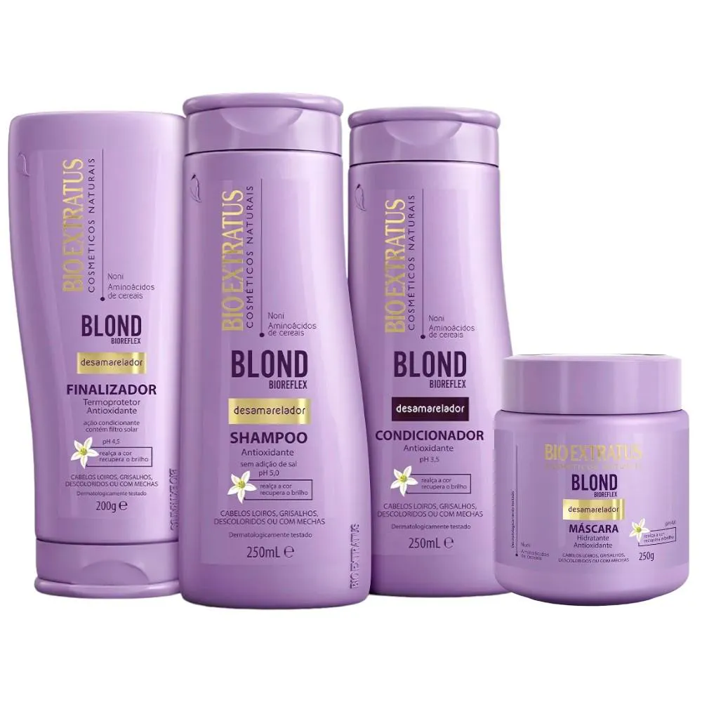 KIT DESAMARELADOR BLOND BIOREFLEX BIO EXTRATUS