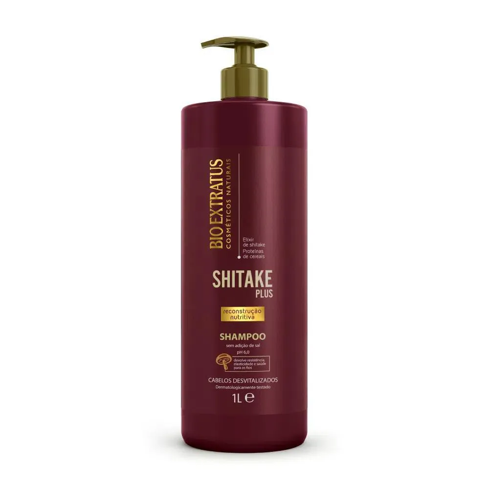 SHAMPOO LIMPEZA NUTRITIVA SHITAKE 1L BIO EXTRATUS