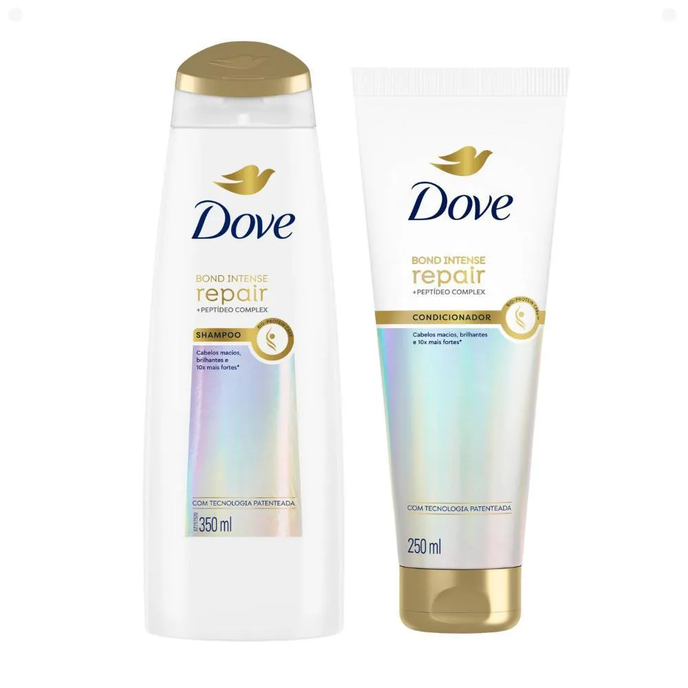 SHAMPOO + CONDICIONADOR DOVE BOND INTENSE REPAIR 250ML