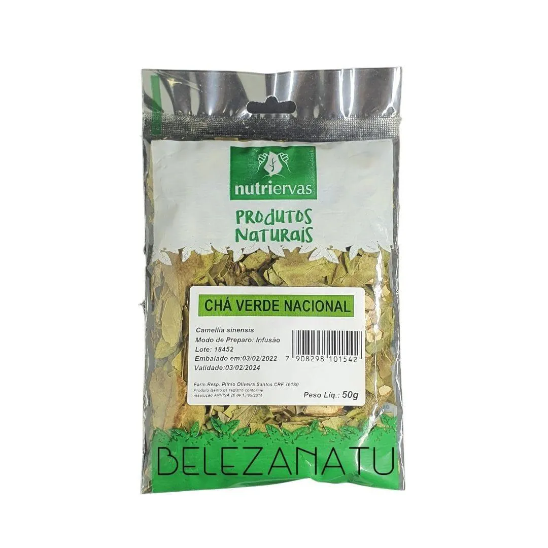 CHÁ NUTRIERVAS VERDE NACIONAL 50G