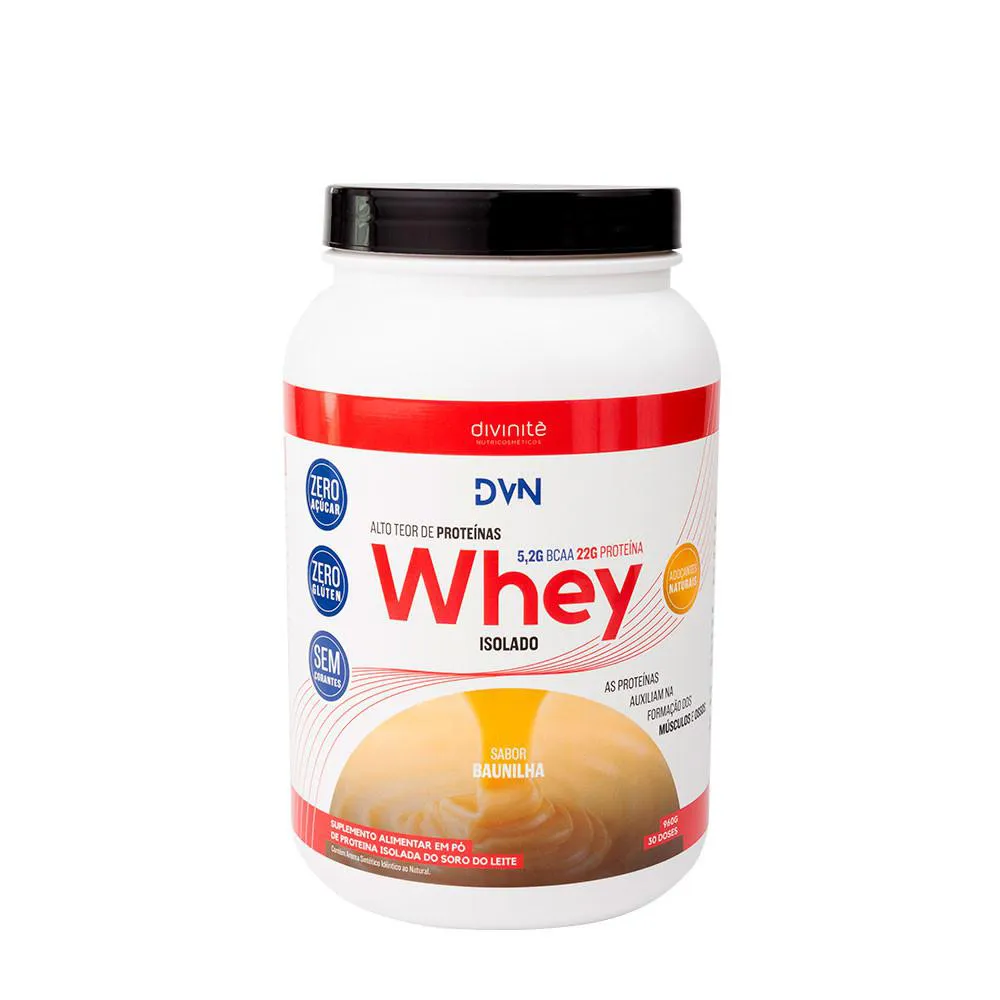 DVN WHEY POTE ISOLADO DE 900G DIVINITè Baunilha