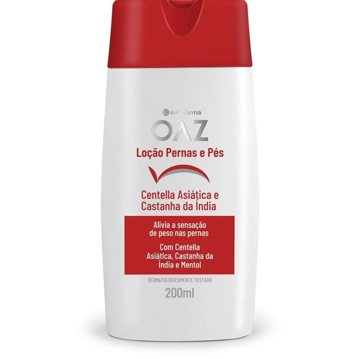 OAZ LOçãO PERNAS E PéS  CASTANHA DA ÍNDIA 200ML EUROFARMA