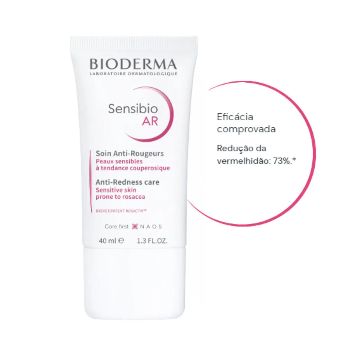 BIODERMA SENSIBIO AR HIDRATANTE CUIADO ANTIVERMELHIDãO- 40ML