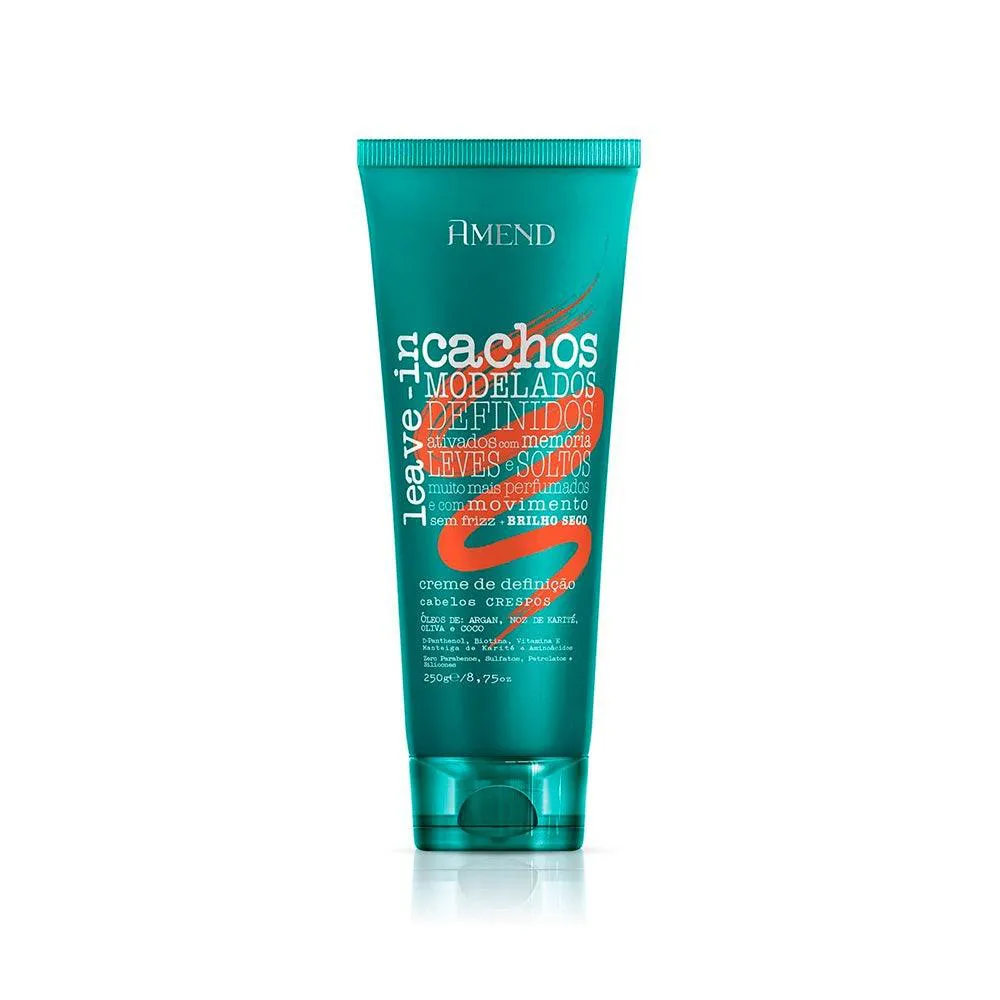 MáSCARA DE TRATAMENTO AMEND SUPER CRESPOS CACHOS 280G