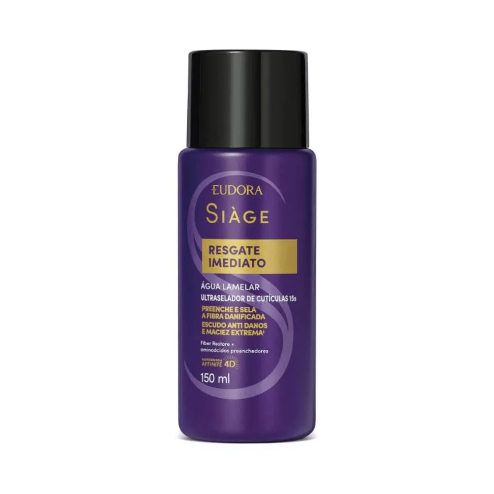 ÁGUA LAMELAR ACIDIFICANTE EUDORA SIàGE RESGATE IMEDIATO 150ML