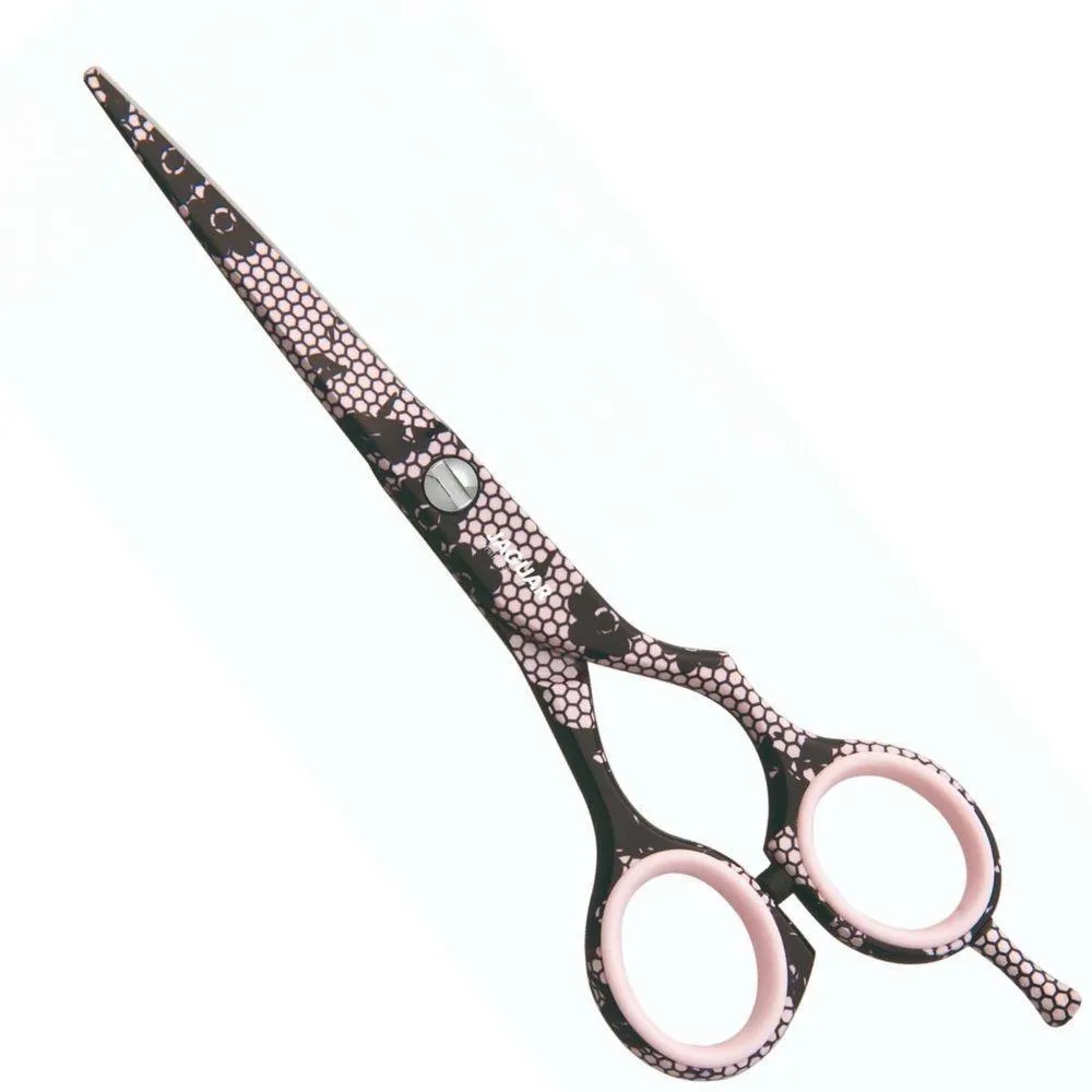 TESOURA JAGUAR LADY LOVE WHITELINE FIO NAVALHA 5.5 MOD 45255-6