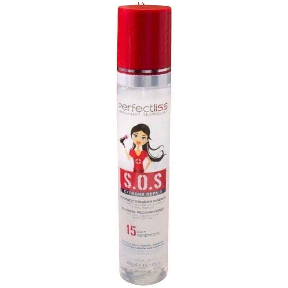 RECONDICIONADOR BIFáSICO EXTREME REPAIR PERFECTLISS 300ML