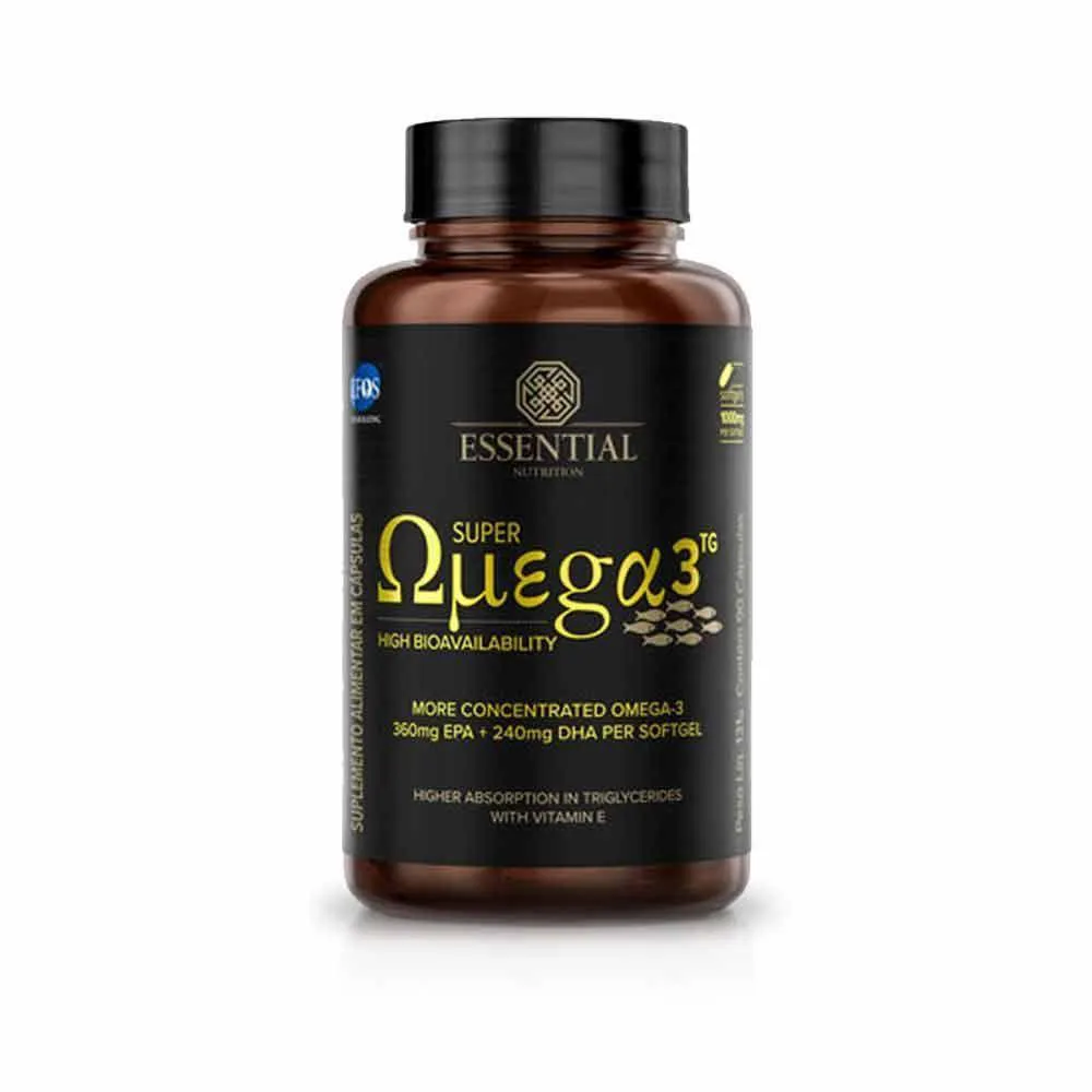 SUPER ôMEGA 3 TG 1000MG 90 CAPS - ESSENTIAL